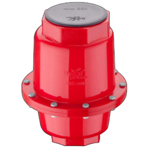 Royal Tech Red And Grey PVC Bolt Reflux Valve, Size: 65 and 80