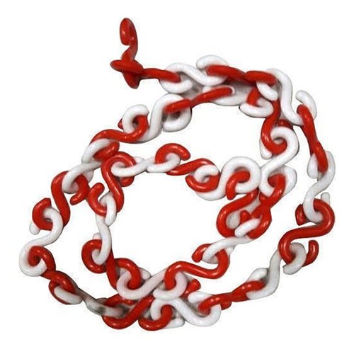 S Type Red and White PVC Chain