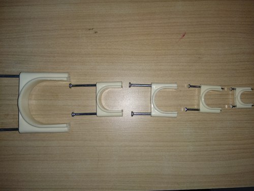 PVC Clamp With Two Nails