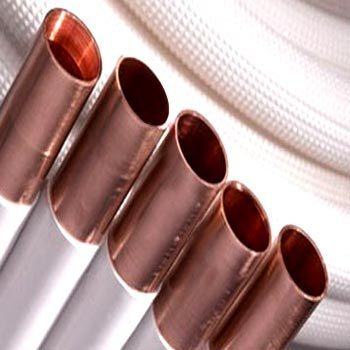 Polished PVC Coated Copper Tubes