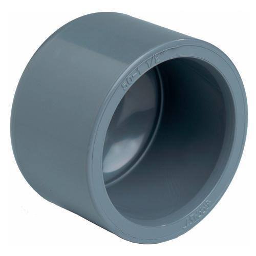 Grey PVC End Cap, Size: 2 Inch