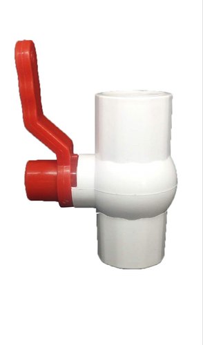 White 2inch PVC Long Handle Ball Valves