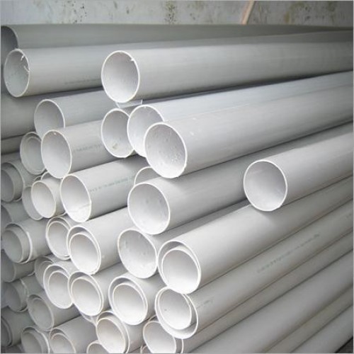 White PVC Round Pipe, Size: 3 - 6 inch