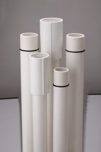 Pilot PVC Round Plain Pipe, Size: 1 to 6