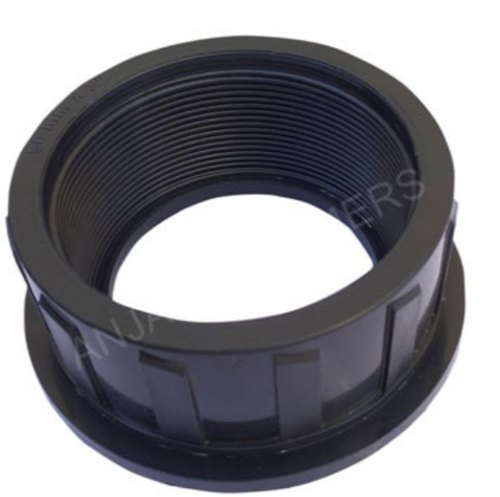 PP Black PVC Threaded Tail, Poly Packing, Size: 2 Inch
