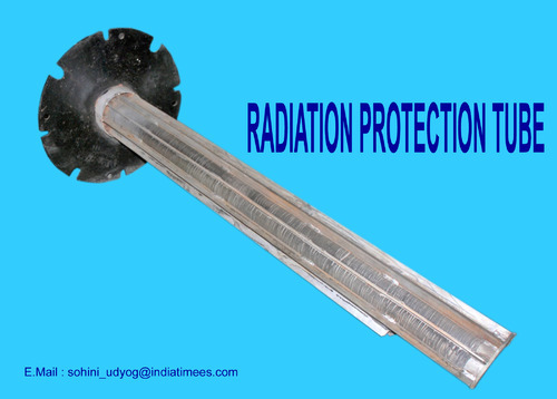 Welded Stainless Steel Radiation Protection Tube, Size: 3/4 inch