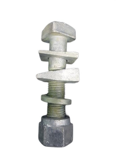 Mild Steel Railway Track Square Bolt