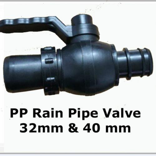 PP Rain Pipe Valves 32mm & 40mm