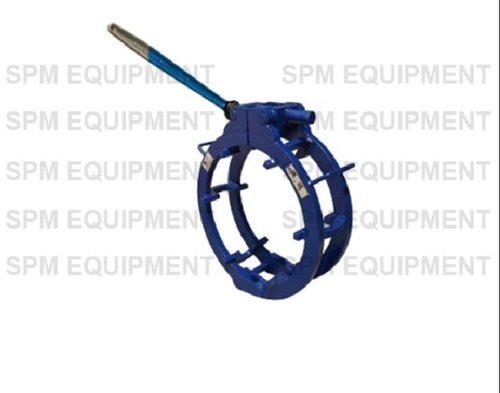6 and above MS RATCHET TYPE CAGE TYPE PIPE CLAMP HYDRAULIC, round