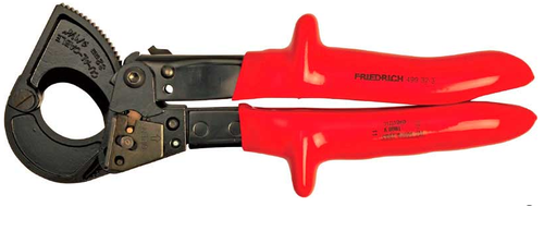 chrome vanadium steel Friedrich Ratcheting Cable Cutter, For Industrial, Model Name/Number: 499323