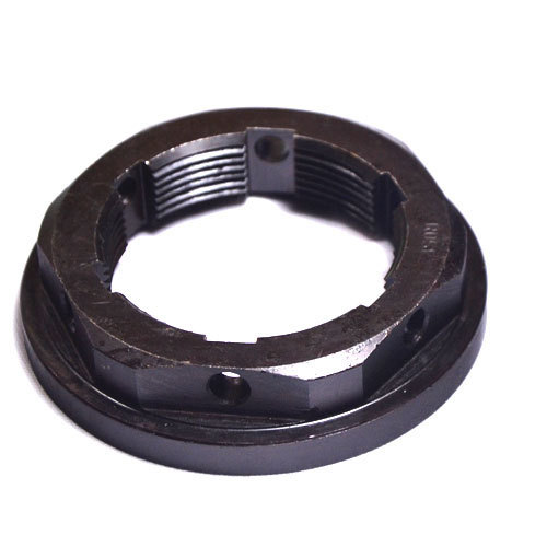 Black Stainless Steel Rear Axle Hub Nut, For Automobile