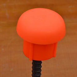 Virgin Plastic Beacon Rebar End Safety Cap