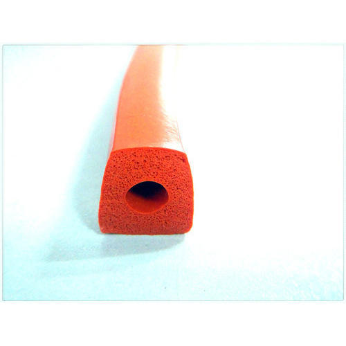 Red Silicone Rectangle Sponge