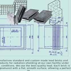 Lead Bricks For Radiation Shielding