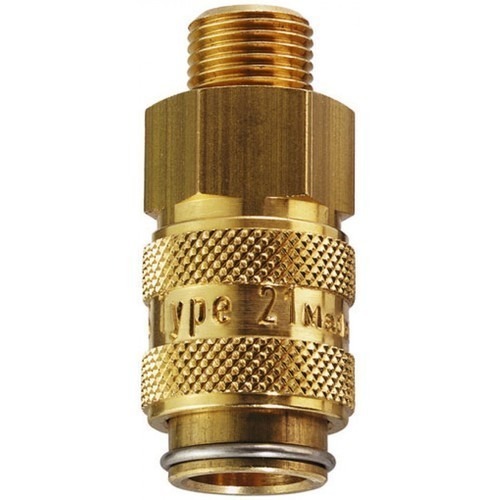 Rectus Brass Quick Release Coupling Air, Water, Size: 3 inch