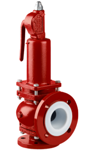 Mild Steel Red Safety Valves, For Gas, Size: 8
