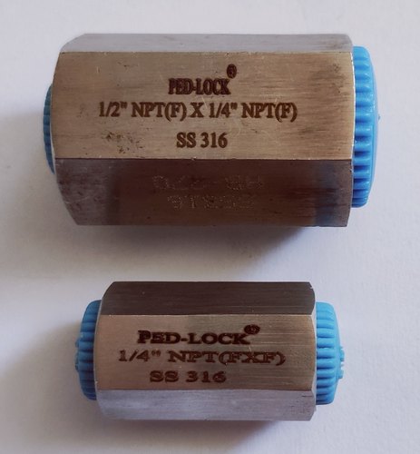 PED-LOCK Ss Reducing Coupling, For Gas Pipe, Size: 3 inch