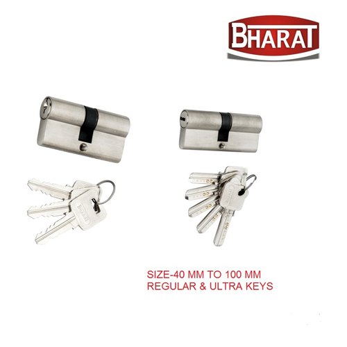 Bharat Main Door 60 mm BSK Regular Lock, Chrome