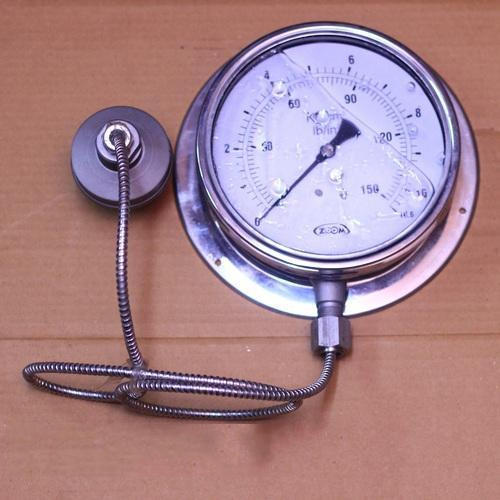 ZOOM Remote Type Chemical Diaphragm Pressure Gauge