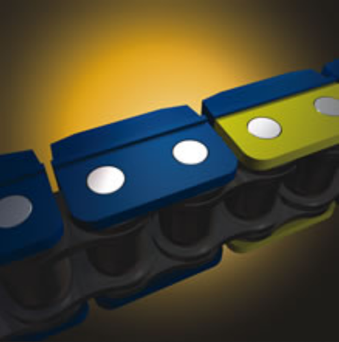 Blue Renold Klik-Top Polymer Block Chain