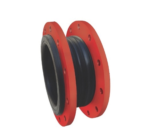 Red And Black Flanged Resistoflex SRSA Rubber Expansion Joints, Size: Upto 600mm