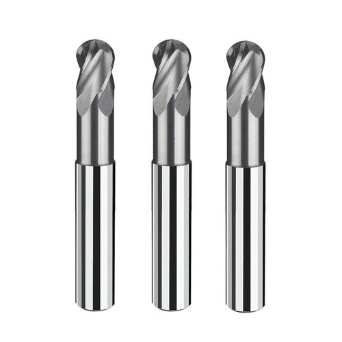 Round Ball Nose End REWO HSS End Mill Cutters, Overall Length: 50~150 Mm, For Industrial