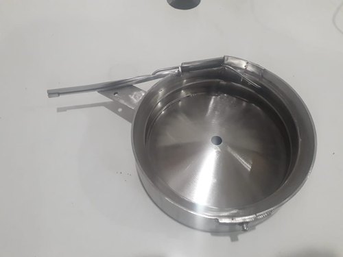 Stainless Steel pearl machine Rivet Bowl, 24V, Size: 8*18