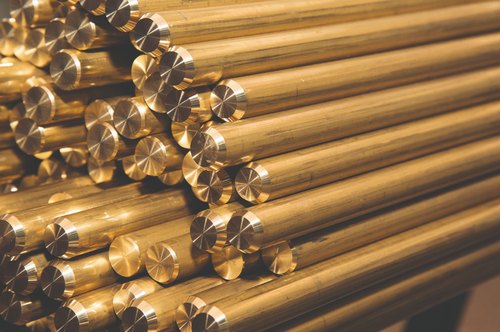 Round Brass Extrusion Rods, For Hardware Fitting, Material Grade: G-1 & G-2