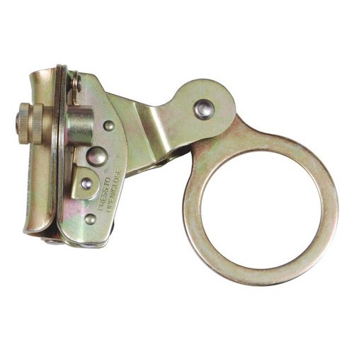 Stainless Steel Karam RG08 Rope Grab Fall Arrester Blocks, Opening: 20 Mm Eye