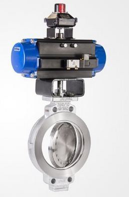 Stainless Steel Rotary Actuated Butterfly Valve
