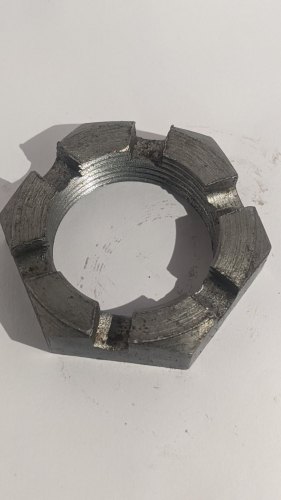 Mild Steel Rotavator Spindle Nuts, For Industrial