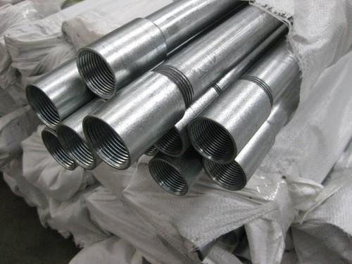6 M Round And Square Galvanized Conduit Pipes, Size: 1/2