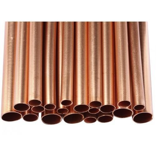 Polished 4-6 meters Round Copper Tube