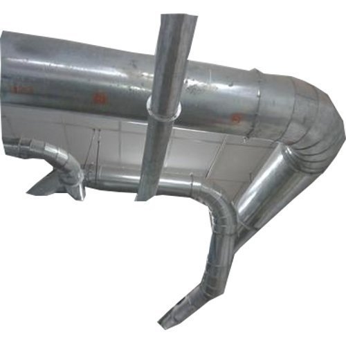 Stainless Steel SS Round Duct Bend, For Pipe Fittings