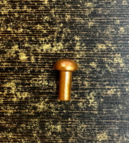 Round Head Copper Rivets, Size: 0.5 To 12 Mm(dia)