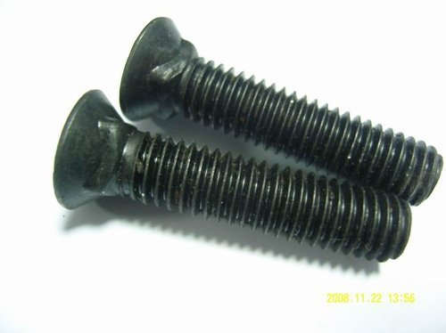 Round Head Square Neck Bolt, 100 Pieces