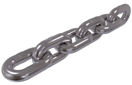 Alloy Steel Round Link Chain, For Industrial, Size/Capacity: Many