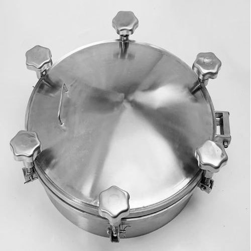 Stainless Steel Pressure Manhole Cover for Oil & Gas Industry