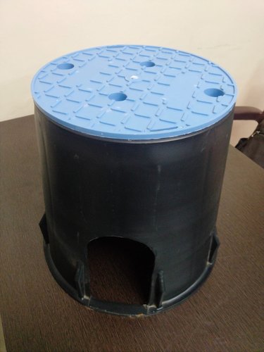 PP Round Water Meter Protection Box, Size: 200x275x265 Mm