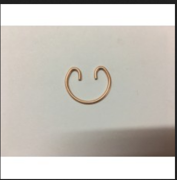 Round Wire Circlip Copper Coated