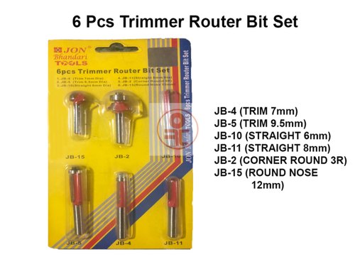 Router Bit Set for Trimmer Machine