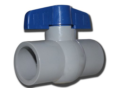 KANA White RPVC Ball Valve, Size: 15mm To 50mm