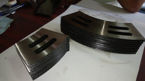 Steel Natural RS4 Blades for Rotary Printer Slotter, For Industrial