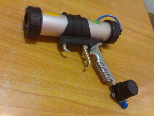 Jal Aluminium RTV Silicon Cartage Gun, Nozzle Size: 1 mm, 7 - 8 (cfm)