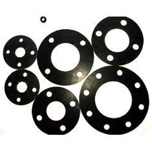 Rubber/EPDM/Nitrile Gasket Rubber Flange Washers, Size: 25-200