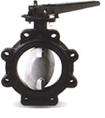 Rubber Lined Butterfly Valve with Lugged Body