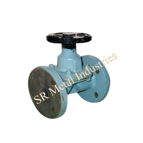 Cast Steel Rubber Lined Diaphragm Valve