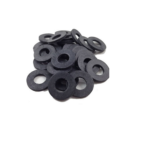 Black Rubber Washers