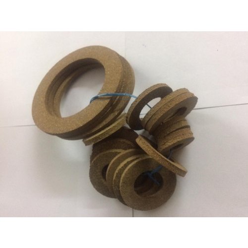 Rubber Rubberized Cork Washers