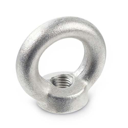 Round Plain S.S Eye Nut, Size/Capacity: M6 To M100